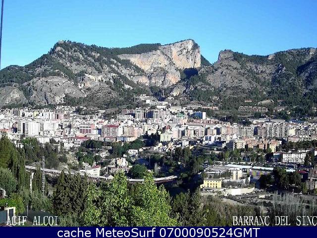 webcam Serra del Menejador Alicante