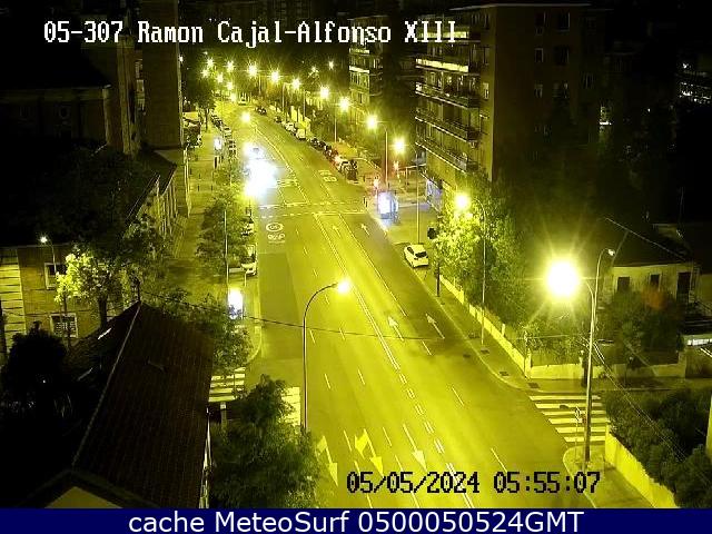 webcam Alfonso XIII Ramon y Cajal Ciudad de Madrid