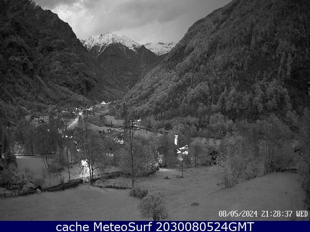 webcam Issime Valle d Aosta