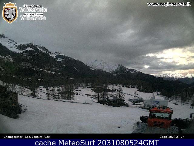 webcam Champorcher Ski Valle d Aosta