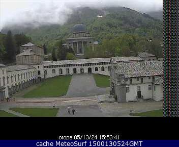 webcam Santuario di Oropa Biella