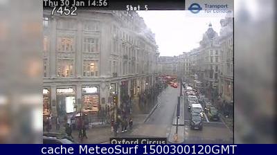 webcam London Oxford Street Londres