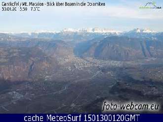 Webcam Bolzano Panoramica