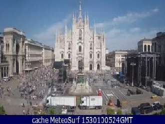 Webcam Milano Duomo