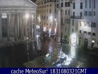 Webcam Roma Pantheon
