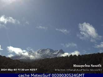 Webcam Mount Ruapehu