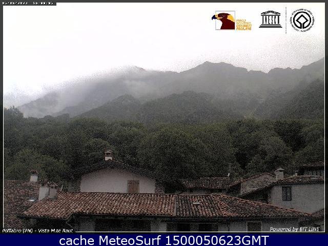 webcam Monte Raut Pordenone