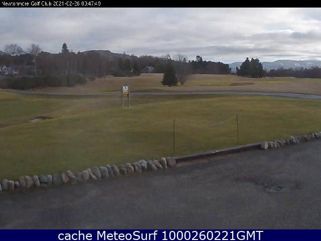 webcam Newtonmore Golf Club Highland