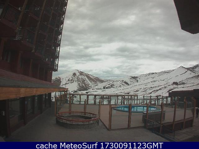 webcam Valle Nevado Santiago