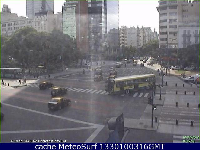 webcam Buenos Aires Av Belgrano y Av 9 de Julio Buenos Aires
