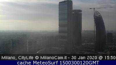 webcam Milano Isozaki Milán