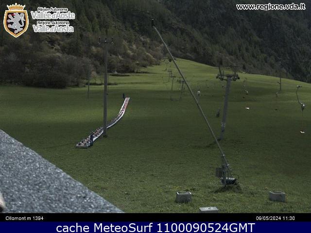 webcam Ollomont Ski Valle d Aosta