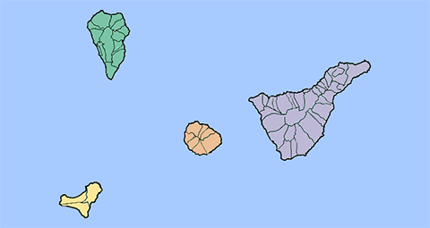 Santa Cruz De Tenerife karte