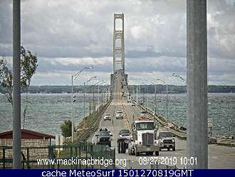 Webcam Mackinac Bridge