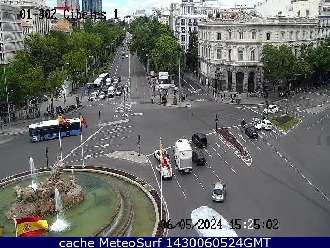 Webcam Plaza de Cibeles