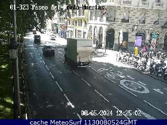 Webcam Paseo del Prado El Retiro