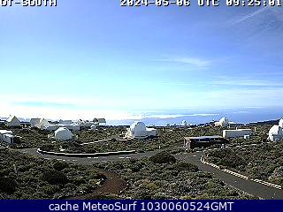 Webcam Gran Canaria desde Izaña