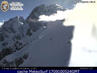 Webcam Helbronner Mont Blanc