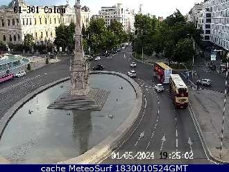 Webcam Plaza de Colón