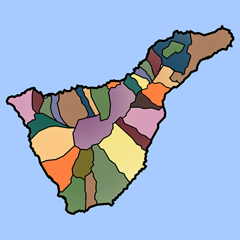 Tenerife map