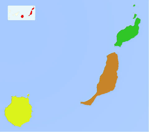 Las Palmas map